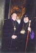 Aydin mit dem Patriarchen der armenisch-apostolischen Kirche von Edschimiazin